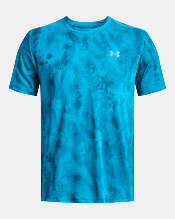 Men's UA Speed Stride Wash T-Shirt, Blue, pdpMainDesktop image number 4